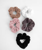 Killin' Knit Scrunchie Set