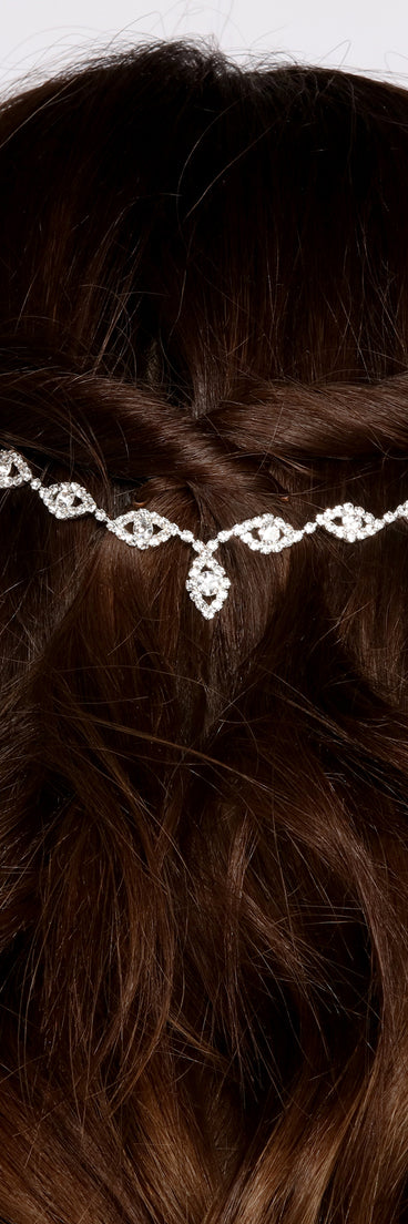 Rhinestone Halo Head Chain