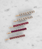 Five Pack Ombre Stone Bobby Pins is a trendy pick to create 2023 festival outfits, festival dresses, outfits for concerts or raves, and complete your best party outfits!