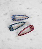 Shine Is On Your Side Rhinestone Teardrop Barrettes is a trendy pick to create 2023 festival outfits, festival dresses, outfits for concerts or raves, and complete your best party outfits!