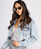 Link To Link Hair Extensions 2 Pack is a trendy pick to create 2023 festival outfits, festival dresses, outfits for concerts or raves, and complete your best party outfits!