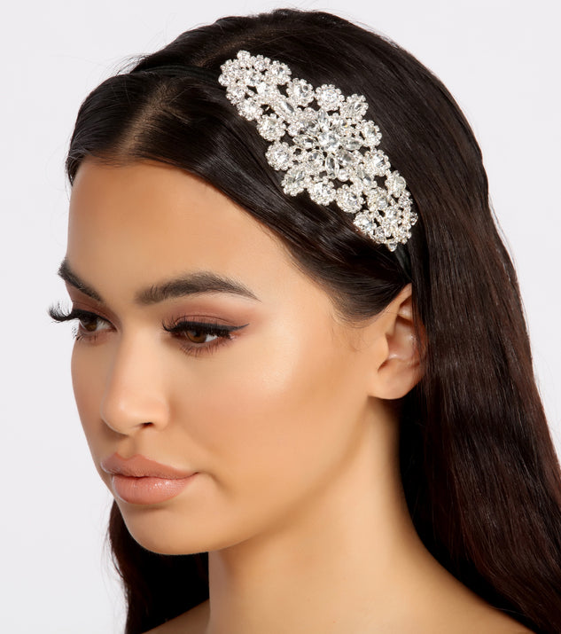 Everlasting Shine Rhinestone Embellished Headband