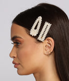 Preppy And Posh Pearl Hair Accessory Set