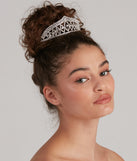 Princess Rhinestone Tiara Comb is the perfect Homecoming look pick with on-trend details to make the 2023 HOCO dance your most memorable event yet!