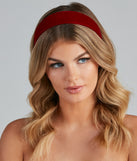 Classic Luxe Velvet Headband