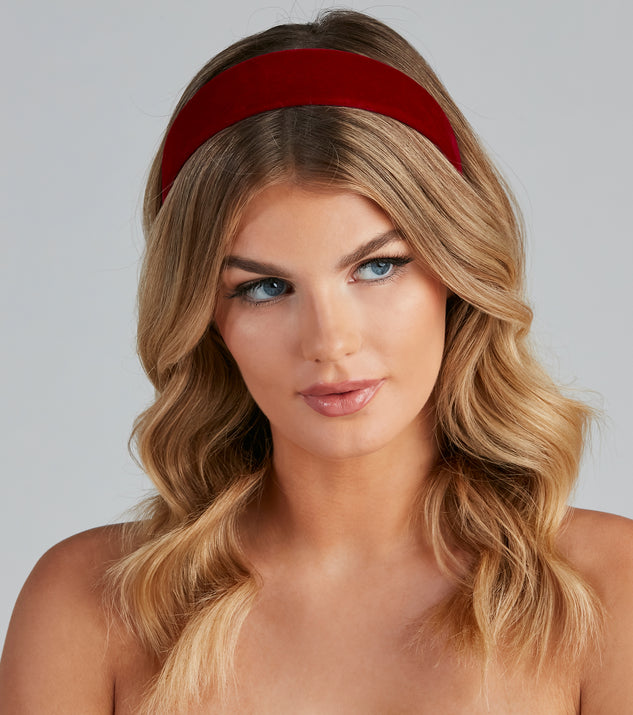 Classic Luxe Velvet Headband