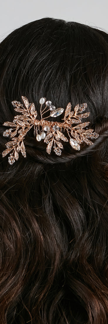 Mother Nature Leaf Hair Comb