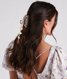 Ethereal Glam Hair Claw Clip Set is a fire pick to create 2023 festival outfits, concert dresses, outfits for raves, or to complete your best party outfits or clubwear!