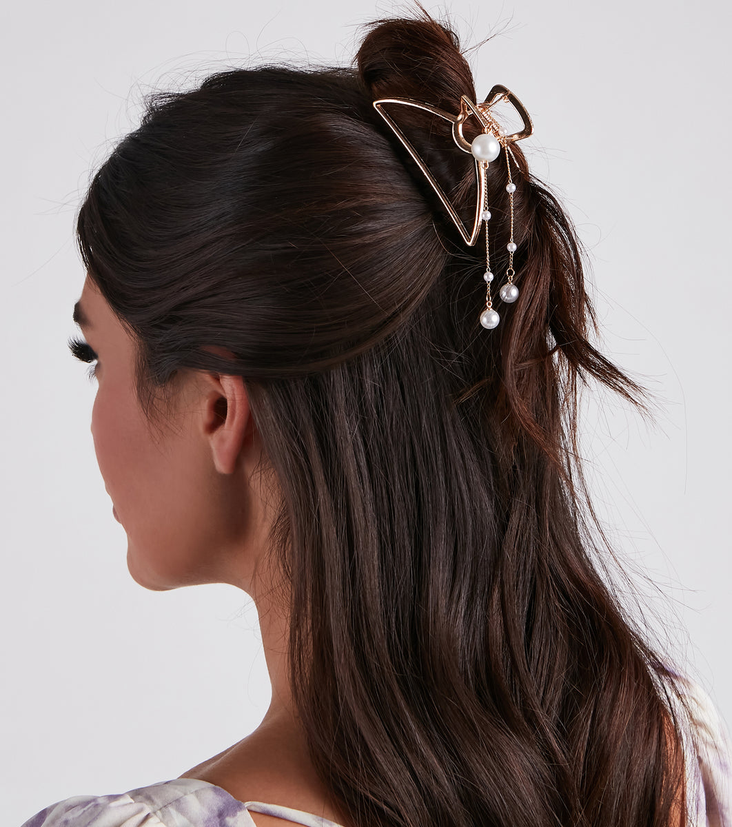 Ethereal Glam Hair Claw Clip Set