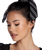 Stripes And Spots Scrunchie Scarf Set is a trendy pick to create 2023 festival outfits, festival dresses, outfits for concerts or raves, and complete your best party outfits!