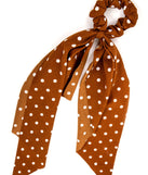 Retro Vibes Scarf Scrunchie
