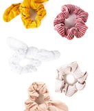 Take Your Pick Scrunchie Multi Pack is a trendy pick to create 2023 festival outfits, festival dresses, outfits for concerts or raves, and complete your best party outfits!