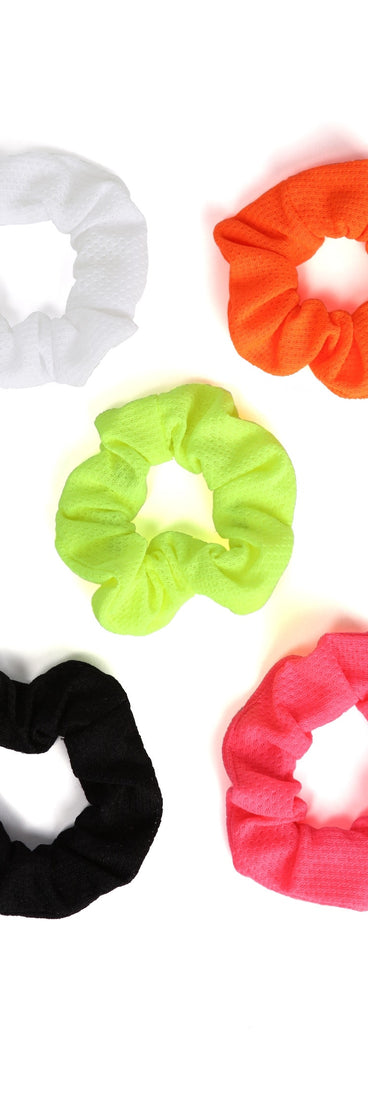 Neon Scrunchie Multi Pack