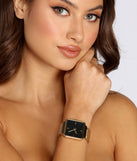 Time To Give Square Vintage Watch