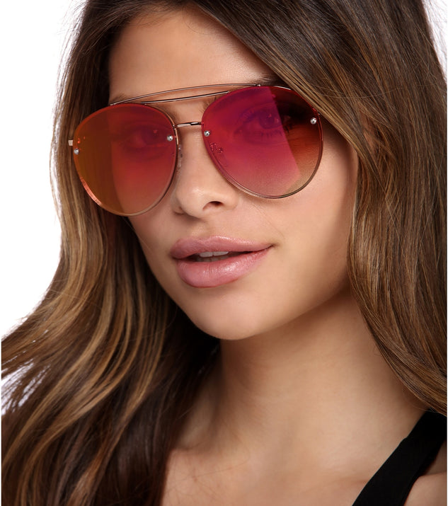 Deep Reflections Aviator