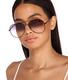 On Your Radar Aviators is a trendy pick to create 2023 festival outfits, festival dresses, outfits for concerts or raves, and complete your best party outfits!