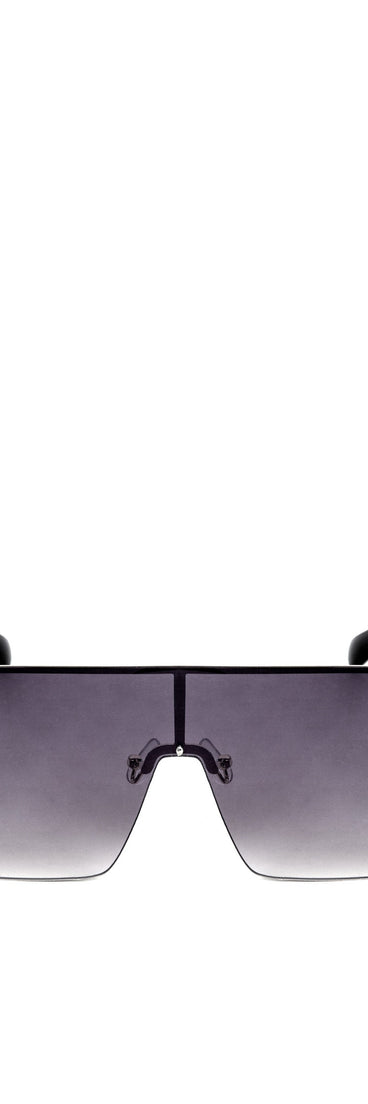 Geometric Rimless Sunglasses