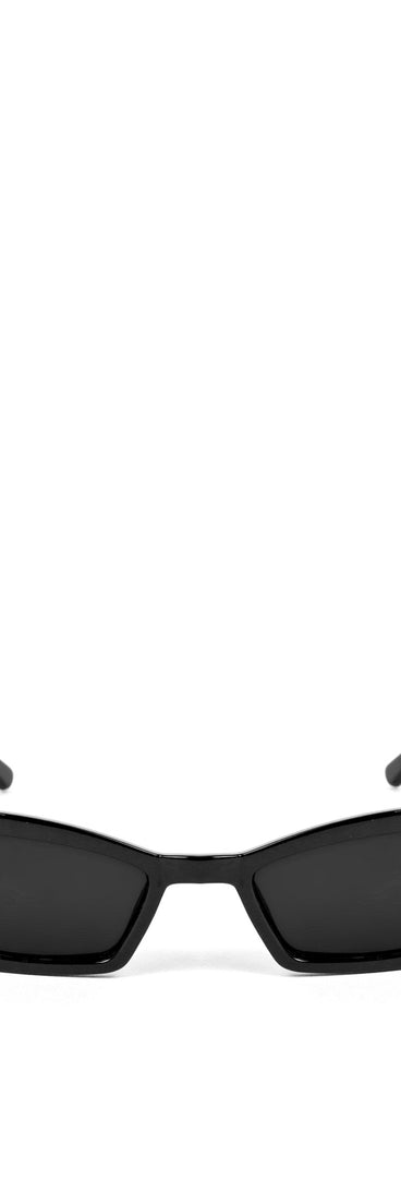 Edgy Narrow Cat Eye Sunglasses is a fire pick to create 2023 festival outfits, concert dresses, outfits for raves, or to complete your best party outfits or clubwear!