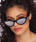 Stepping Up Cat Eye Sunglasses