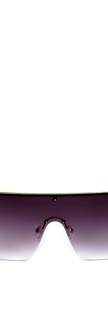 Studded Shield Sunglasses is a trendy pick to create 2023 festival outfits, festival dresses, outfits for concerts or raves, and complete your best party outfits!