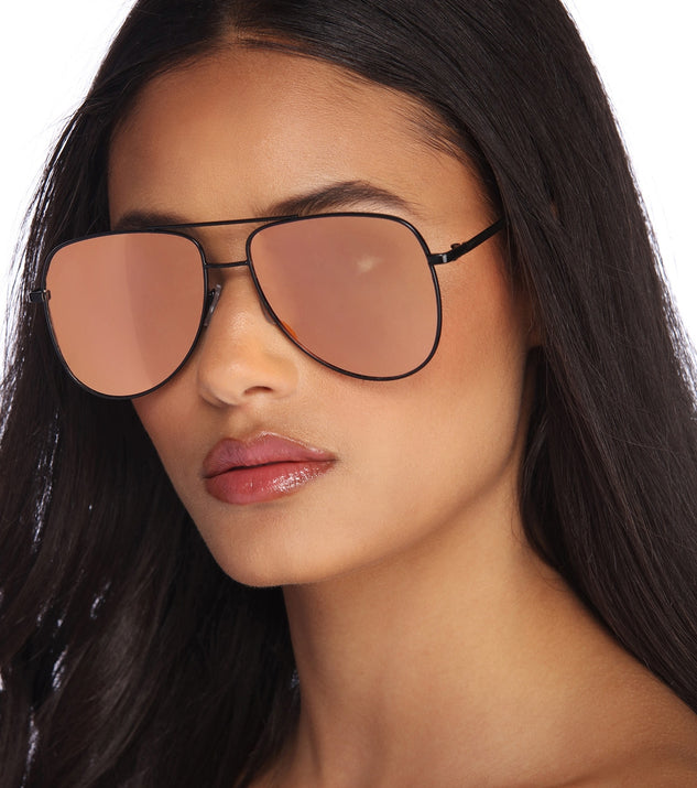 Keep It Stylish Aviator Sunglasses