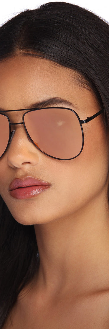Keep It Stylish Aviator Sunglasses