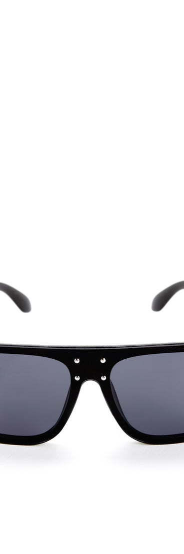 Studded Brow Bar Sunglasses is a trendy pick to create 2023 festival outfits, festival dresses, outfits for concerts or raves, and complete your best party outfits!