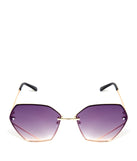 Oversized Geometric Sunglasses