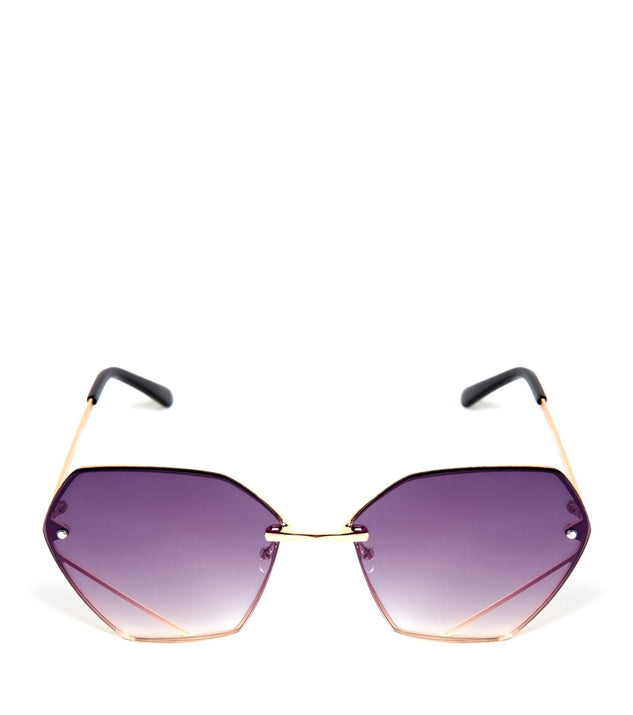 Oversized Geometric Sunglasses