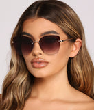 Neon Mirrored Aviator Sunglasses