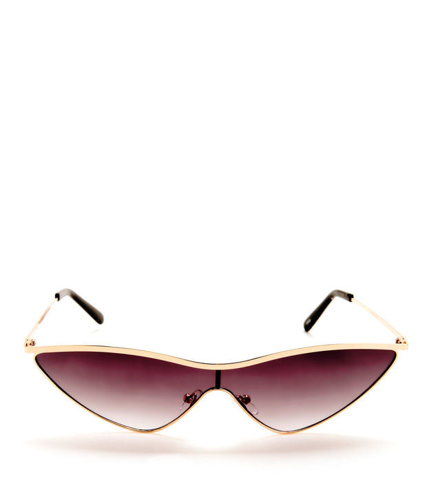 Effortlessly Edgy Cat Eye Sunglasses