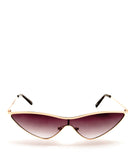Effortlessly Edgy Cat Eye Sunglasses
