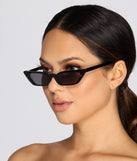 I'm Busy Cat Eye Sunglasses