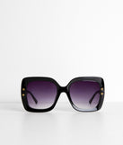 Rich Lifestyle Over-sized Square Sunglasses is a trendy pick to create 2023 festival outfits, festival dresses, outfits for concerts or raves, and complete your best party outfits!