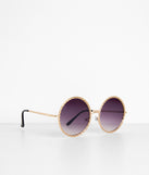 Get Twisted Round Ombre Sunglasses is a trendy pick to create 2023 festival outfits, festival dresses, outfits for concerts or raves, and complete your best party outfits!