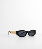 Feelin' Fine Chain Sunglasses is a trendy pick to create 2023 festival outfits, festival dresses, outfits for concerts or raves, and complete your best party outfits!