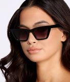 Keep It Kewl Ombre Cat Eye Sunglasses is a trendy pick to create 2023 festival outfits, festival dresses, outfits for concerts or raves, and complete your best party outfits!