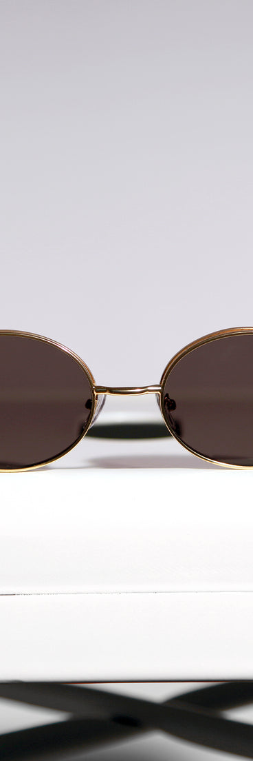 Sun's Out Oval Sunglasses