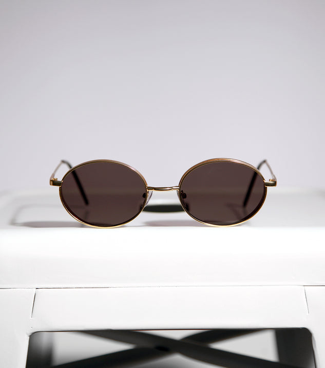 Sun's Out Oval Sunglasses