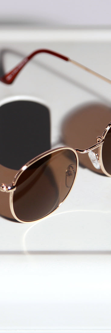 Cruisin’ Round Sunglasses