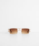 Tag Me Square Skinny Sunglasses is a trendy pick to create 2023 festival outfits, festival dresses, outfits for concerts or raves, and complete your best party outfits!