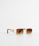 Tag Me Square Skinny Sunglasses is a trendy pick to create 2023 festival outfits, festival dresses, outfits for concerts or raves, and complete your best party outfits!