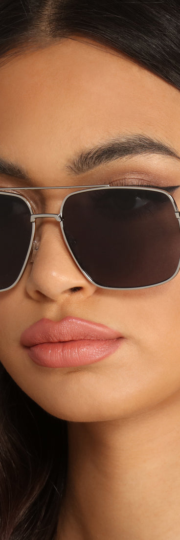 She's Trendy Square Aviators