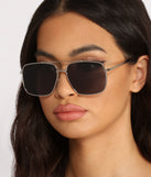 She's Trendy Square Aviators