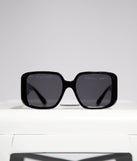 Glam Girl Square Sunglasses