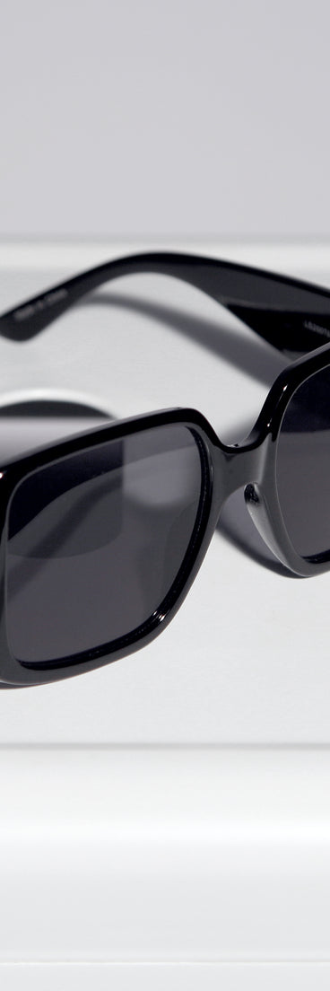 Glam Girl Square Sunglasses