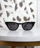 No Shade Cat Eye Sunglasses
