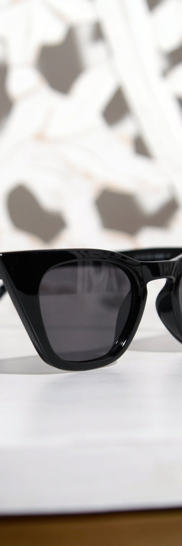 No Shade Cat Eye Sunglasses
