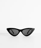 Whatever Forever Thin Cat Eye Sunglasses is a trendy pick to create 2023 festival outfits, festival dresses, outfits for concerts or raves, and complete your best party outfits!