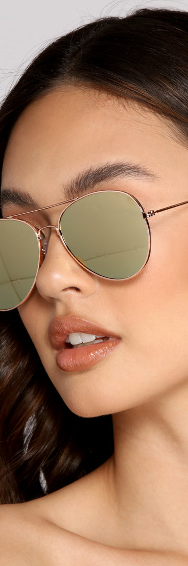Keep It Stylish Aviator Sunglasses